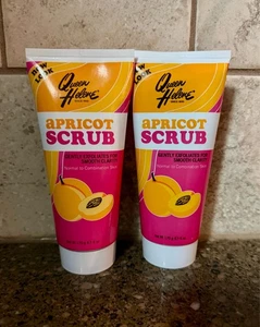 (New) Lot of 2 - Queen Helene Apricot Scrub 6 Oz Exfoliate Body Scrub - Picture 1 of 3