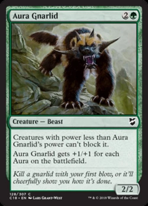 Aura Gnarlid - Near Mint MTG Commander 2018 - Image 1 of 1
