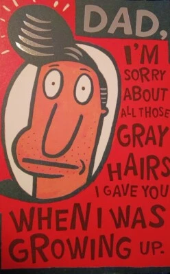 Funny Father's Day Card F66 - Image 1 of 2