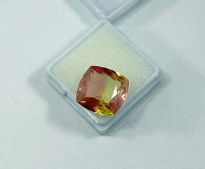 Natural Bi-Color Tourmaline 17.20 Ct Ring Size Loose Gemstone 6 - Picture 1 of 6