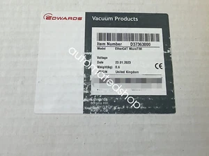 Edwards D37363000 Shipped via DHL Express - Picture 1 of 2