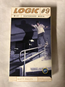 Logic #9 - Logic Skateboard Media [VHS] 2001 matt pailes rich adler spanky - Imagen 1 de 2