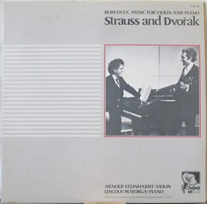 R STRAUSS /DVORAK Romantic Music for Violin & Piano LP ARNOLD STEINHARDT Mayorga - Imagen 1 de 1