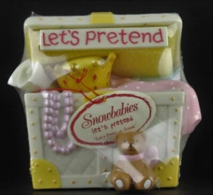 Snowbabies Department 56 "Lets Pretend Trunk" 2001 Collection Décor - Picture 1 of 9