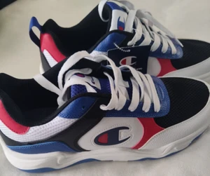 Champion Men's 93Eighteen 9318 Block CPS10305M Blue Red Athletic Shoes 11 M - Picture 1 of 6