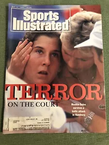 SPORTS ILLUSTRATED MAY 10, 1993 MONICA SELES SURVIVES KNIFE ATTACK Tennis - Picture 1 of 2