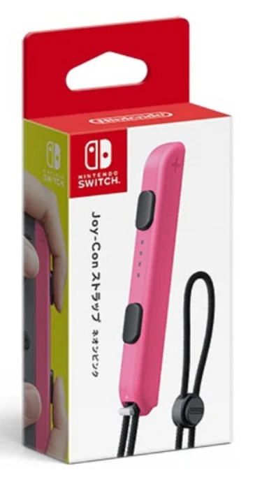 Nintendo Switch Joy-Con Strap Neon Pink Japan NEW - Image 1 of 1