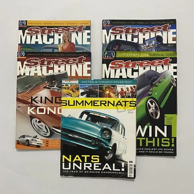 Street Machine Magazine Lot 2004 Issues Summernats V8 Supercar Holden Monaro - Image 1 of 4