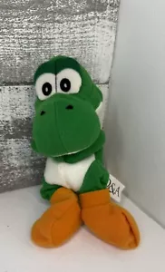 Vintage Nintendo 64 Yoshi N64 Super Mario Beanbag Plush NWT 1997 BD&A Rare - Picture 1 of 4