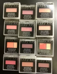 Mary Kay Mineral CHEEK COLOR Highlighter Bronzing Blush YOU CHOOSE~ US Free Ship - Picture 1 of 22