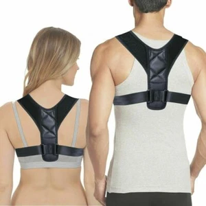 Posture Corrector Back Support Brace Figure 8 Clavicle Upper Neck Pain Relief US - Picture 1 of 3