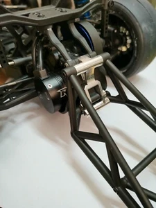 DR10 CNC Alloy Wheelie Bar Adapter Mount For Team Associated DR10 ProSC10 DB10 - Picture 1 of 6