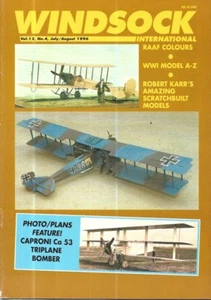 Windsock International V.12 N.4 Caproni Ca 53 RAAF Doping Dolphin Rumpler Gotha - Picture 1 of 7