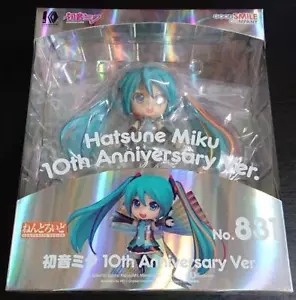 Nendoroid Hatsune Miku versión décimo aniversario Figura de personaje serie vocal 01 - Imagen 1 de 4