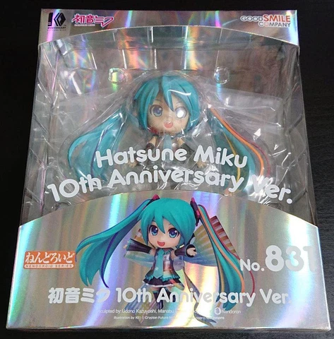 Nendoroid Hatsune Miku 10th Anniversary Ver. Figure Character Vocal Series 01 Cover