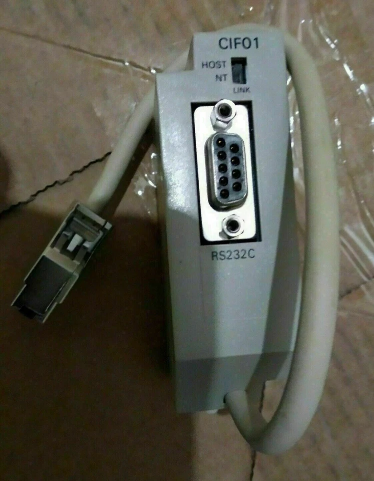 TESTED ▀▄▀▄▀  OMRON CPM1 CIF01 - CQM1 - CPM1A - CPM2A - CPM1-CIF01 - Imagen 1 de 1