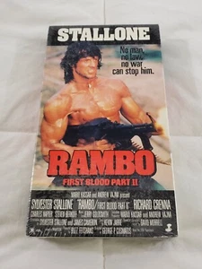 Rambo First Blood Teil 2 II (VHS, 1988) Sylvester Stallone NEU/VERSIEGELT - Bild 1 von 6