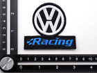 VW RACING EMBROIDERED PATCH IRON/SEW ON ~2-7/8" x 2-5/8" WRC RALLY DAKAR TOUAREG