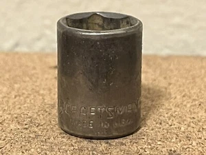 Craftsman USA 1/2" 6 Point 1/4" Drive Shallow Socket inverted G Series 43499 - Picture 1 of 4