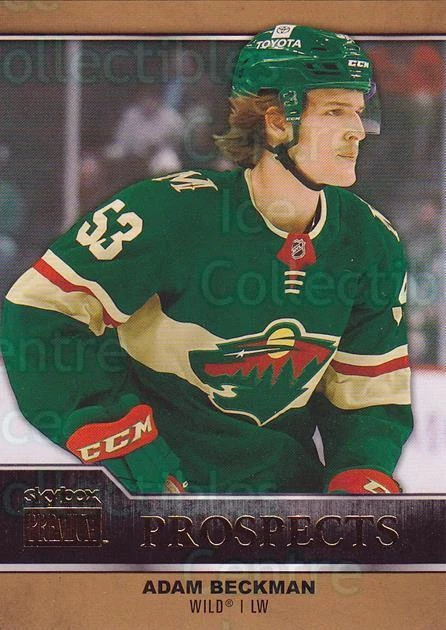 2021-22 Metal Universe Skybox Premium Prospects #24 Adam Beckman - Image 1 of 1