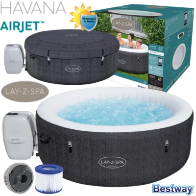 Bestway Lay Z Spa Whirlpool WLAN-Whirlpool Havana AirJet 180 x 66 cm 60035 Pool - Bild 1 von 4
