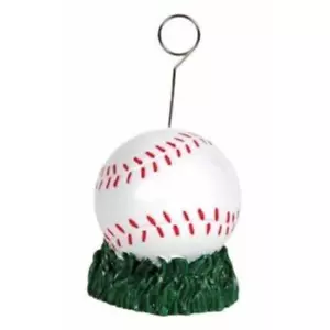 Baseball Photo/Balloon Holder Birthday Party Decoration - Picture 1 of 1