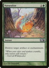 FOIL Naturalize | MtG Magic Magic 2012 (M12) | English | Near Mint