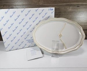 NEU IM KARTON Prinzessinnenhaus Pavillon 1328 Geteilt Mittagessen Platte Elfenbein Keramik - Bild 1 von 6