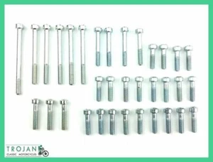 ENGINE COVER SCREW SET, FOR TRIUMPH PRE-UNIT, 1954-1962, GENUINE, 00-0083 - Picture 1 of 1