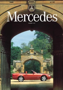 Mercedes Magazine Summer 1997 Mercedes C-class S-class 52 colour pages UK Market - Picture 1 of 17