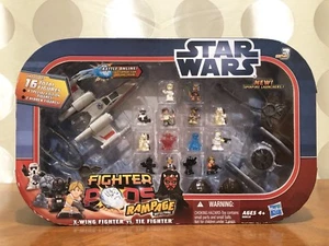 Star Wars Fighter Pods Rampage Battle Game (16 Total Figures) - Picture 1 of 6