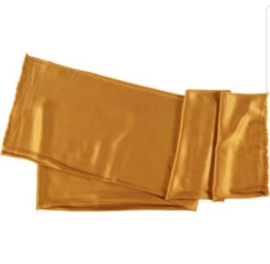 VINCE CAMUTO GOLD SATIN PASHMINA - Bild 1 von 5