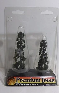 Woodland Scenics Spruce Trees (2) HO/OO Scale - Picture 1 of 2