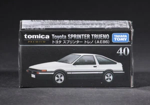 Mini coche diecast Takara Tomy Tomica 40 PREMIUM Toyota Sprinter Trueno (AE86) - Imagen 1 de 4