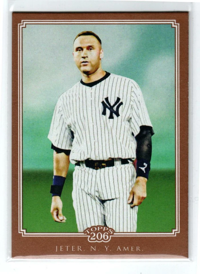 2010 Topps 206 Bronze #162 Derek Jeter (ref 235554) - Image 1 of 1