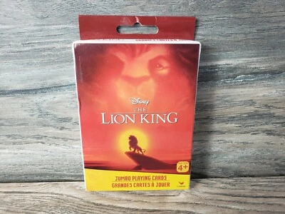 Disney The Lion King Jumbo Playing Cards for Kids - Image 1 of 4
