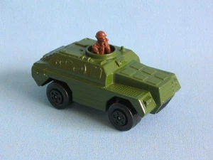 Lesney Matchbox Rolamatic Stoat Coche Blindado Verde Oliva Ejército Scout Militar - Imagen 1 de 1