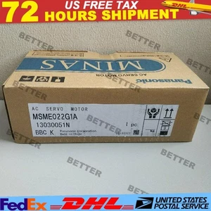 US Free TAX New Panasonic MSME022G1A Servo Motor MSME022G1A Expedited Shipping - Picture 1 of 3