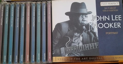 10 CD-Box John Lee Hooker Portrait  Past Perfect 24 Carat Gold Edition TIM 2001 - Bild 1 von 2