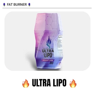 ✅🔥 Comprimidos para perda de peso ULTRA LIPO | Queimador de gordura Ultra Lipo | Quemador ✅🔥 - Imagem 1 de 4