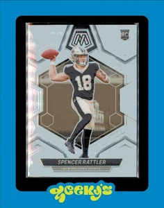2024 Panini Mosaic - Rookies Spencer Rattler #393 (RC) Silver - Picture 1 of 2