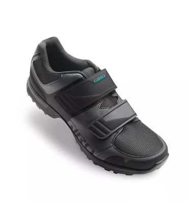 GIRO BERM W WOMENS MTB SHOES - TITANIUM/DARK SHADOW - Uk 6.5 - Image 1 of 4