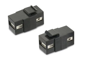 RED4POWER Einbau-Modul KM-UU-S, USB-A, schwarz - Bild 1 von 1