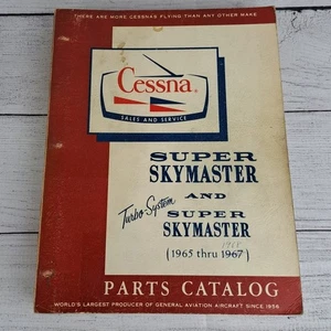 Parts Catalog Cessna Super Skymaster Turbo Sysyem 1965-1967 : 337 Series  - Picture 1 of 14