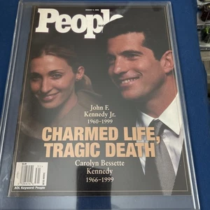 People Magazine JFK Jr. 8/2/1999 John F Kennedy Jr. Charmed Life Tragic Death - Picture 1 of 1