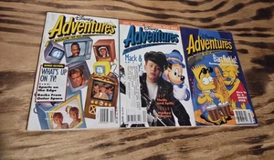 Disney Adventures Magazine Lot 3! (October 1993, December 1993, February 1994)  - Bild 1 von 4