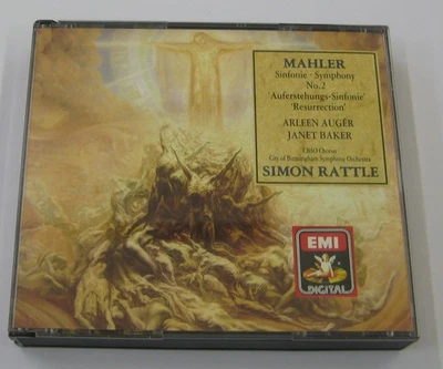 MAHLER. SYMPHONY NO. 2 ARLEEN AUGER, JANET BAKER, SIMON RATTLE Foto 1 de 2