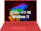Windows 11 Laptop 12GB+512GB SSD 16"FHD Intel i7N5095 PC Netbooks Laptops USB3.0