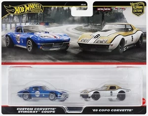 Hot Wheels Target 2 Pack Custom Corvette Stingray Coupe and '69 Copo Corvette - Picture 1 of 1