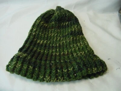 CAMO BEANIE SOCK WINTER HAT ONE SIZE - Image 1 of 2